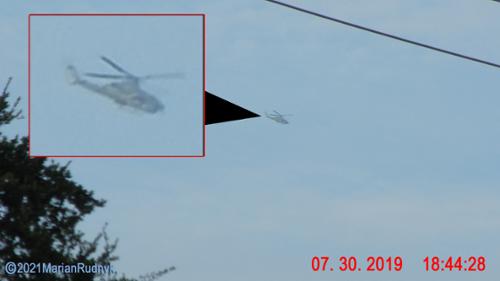 The AH-1 Viper battlefield helicopter circled our area & then headed into the BigM canyons on July 30, 2019. Barely 2 weeks before a pair of Ospreys had been here when a UFO was spotted.