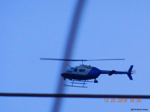 A Pasadena PD helicopter aggressively circles my home on Dec.22, 2019 in attempt to spook me just prior to my interview with George Knapp on Coast To Coast.
NOTE:: when contacted Pasadena PD stated "none of our craft were in the air in your area" & had "no comment" on my video.

(c)2019MarianRudnyk